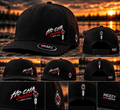 Rezzy Gear Ho-Cha black hat with red white and silver artwork