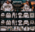 Rezzy Gear Traditional Edition white tan and teal apparel showcase